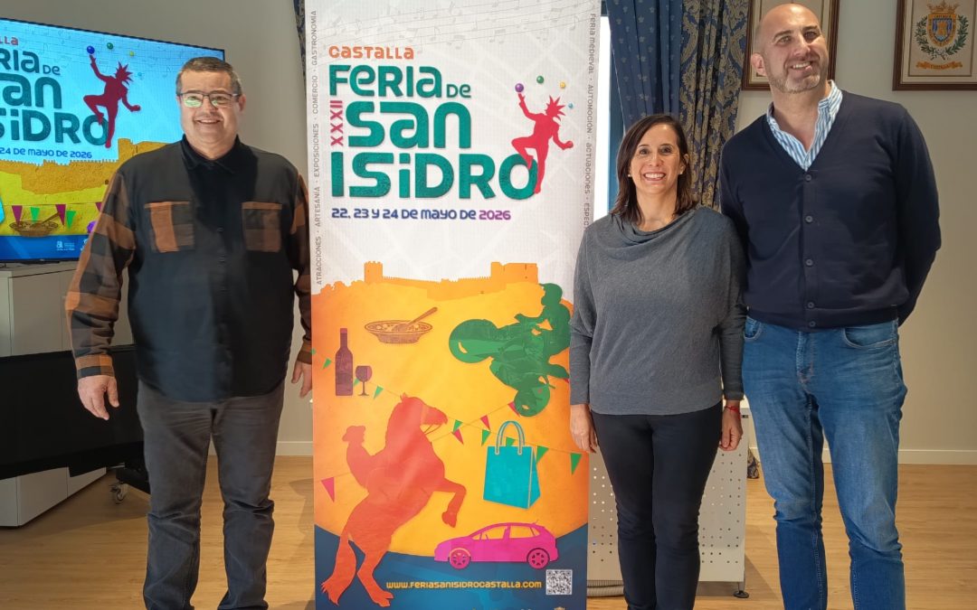 El Ayuntamiento de Castalla presenta el cartel de la XXXII Feria de San Isidro, diseñado por Begoña Brotons
